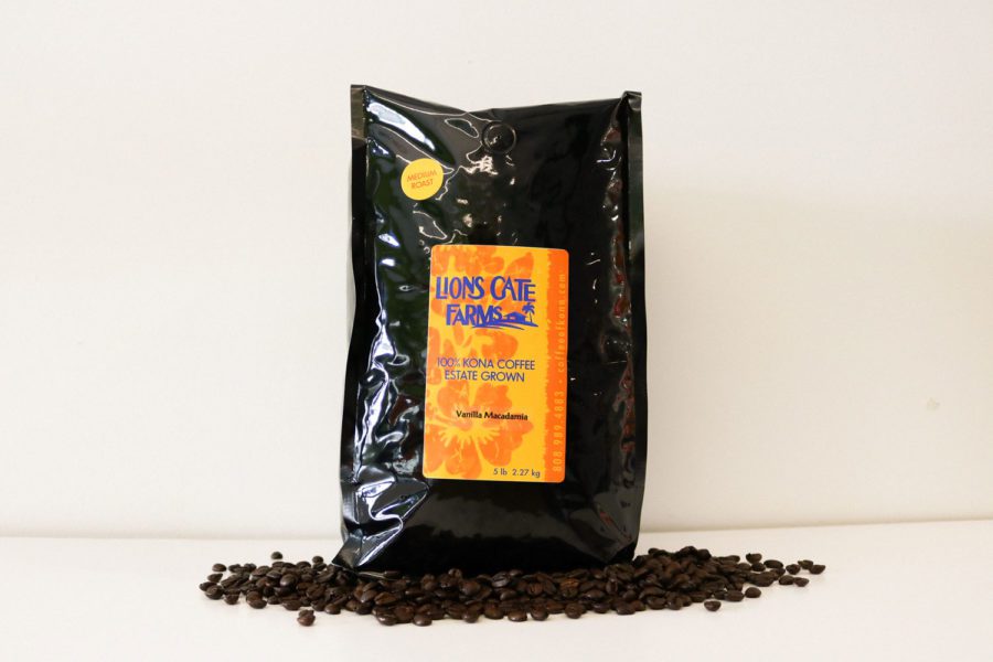 Kona Vanilla Macadamia 5lb Mahalo's Coffee, Mini Donuts & Catering, LLC